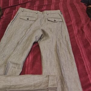 Stafford Light Gray Dress Pants